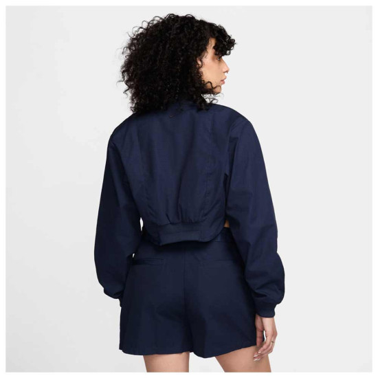 Nike Γυναικείο μπουφάν Sportswear Collection Full-Zip Cropped Jacket